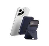 MOFT MD015-8-NVBU-1 MagSafe Battery Pack & Stand Set (Navy Blue)